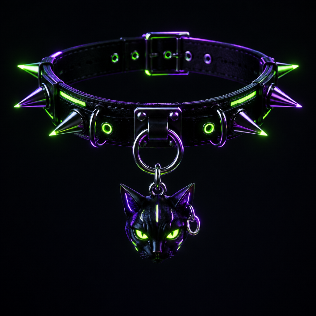 Spike Collar Choker